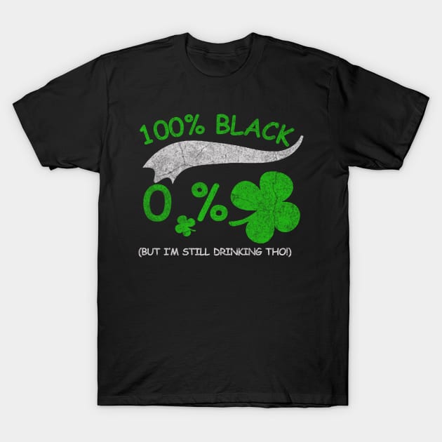 Black People Irish Shamrock, St Patrick’s Day T-Shirt by ysmnlettering